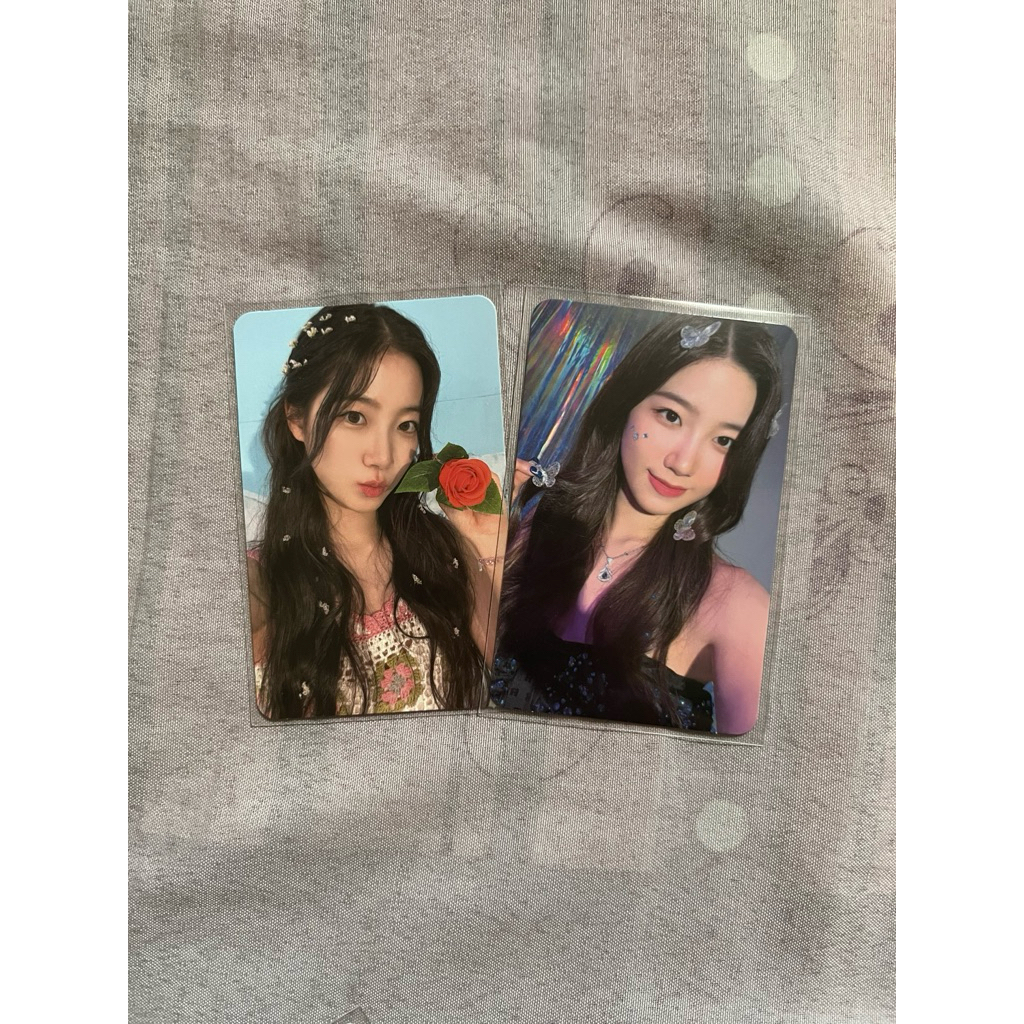 wts pc photocard official lesserafim ssera kazuha nabi bunga antifragile