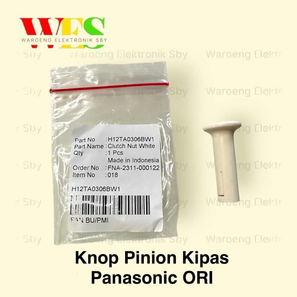 KNOP PINION KIPAS KDK PANASONIC ORI / TARIKAN GEAR BOX KIPAS ANGIN PANASONIC KDK