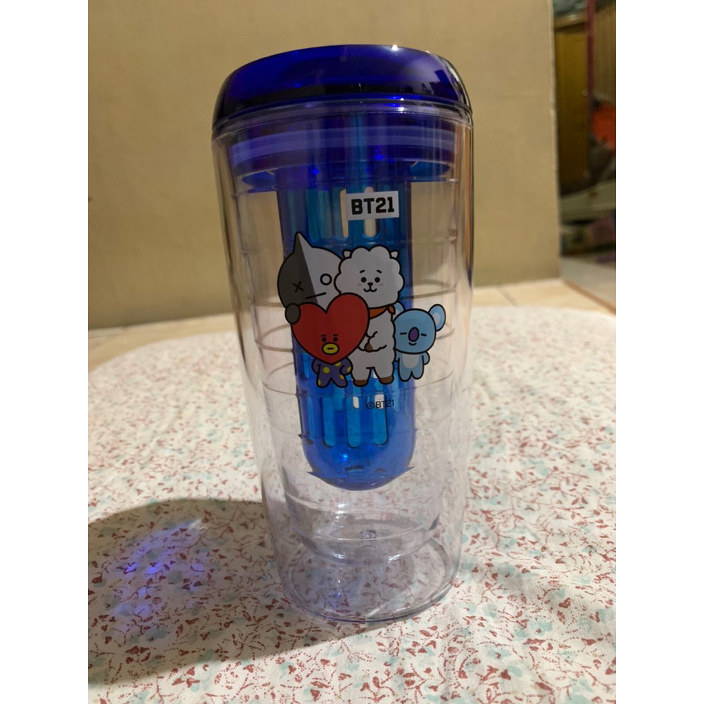 Tumbler Shaker Milk Life BT21 Ukuran 16cm