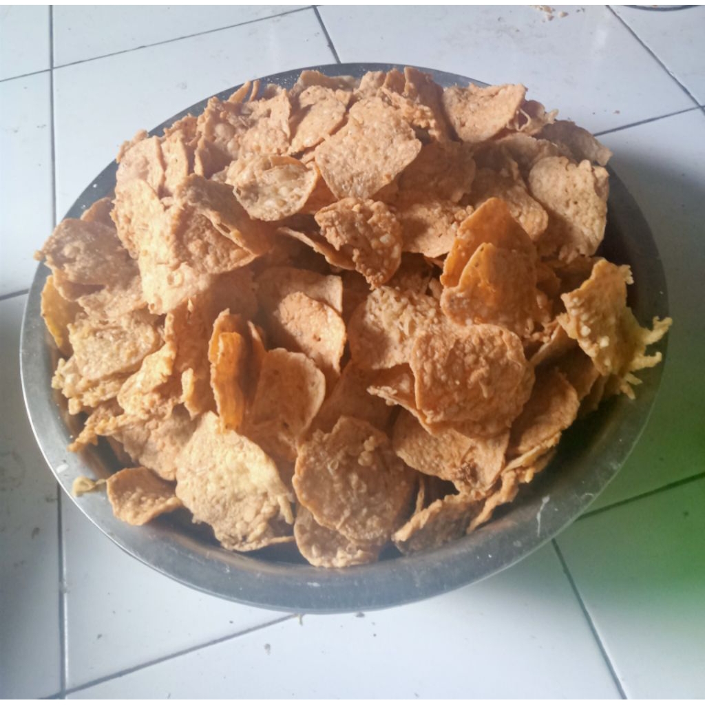 

kripik tempe 750gr gurih dan renyah (original)