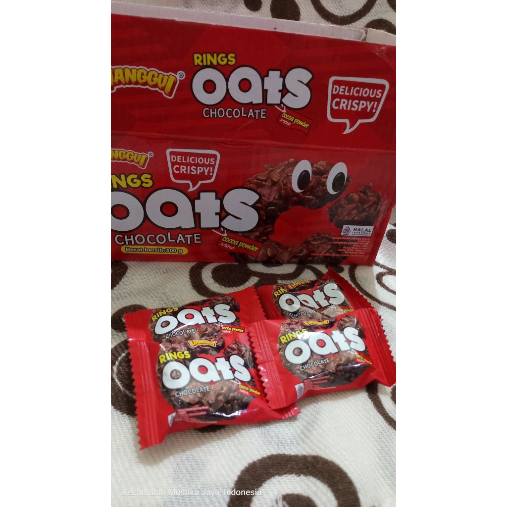 

jajan murah ecer rings oats lianggui/coklat murah