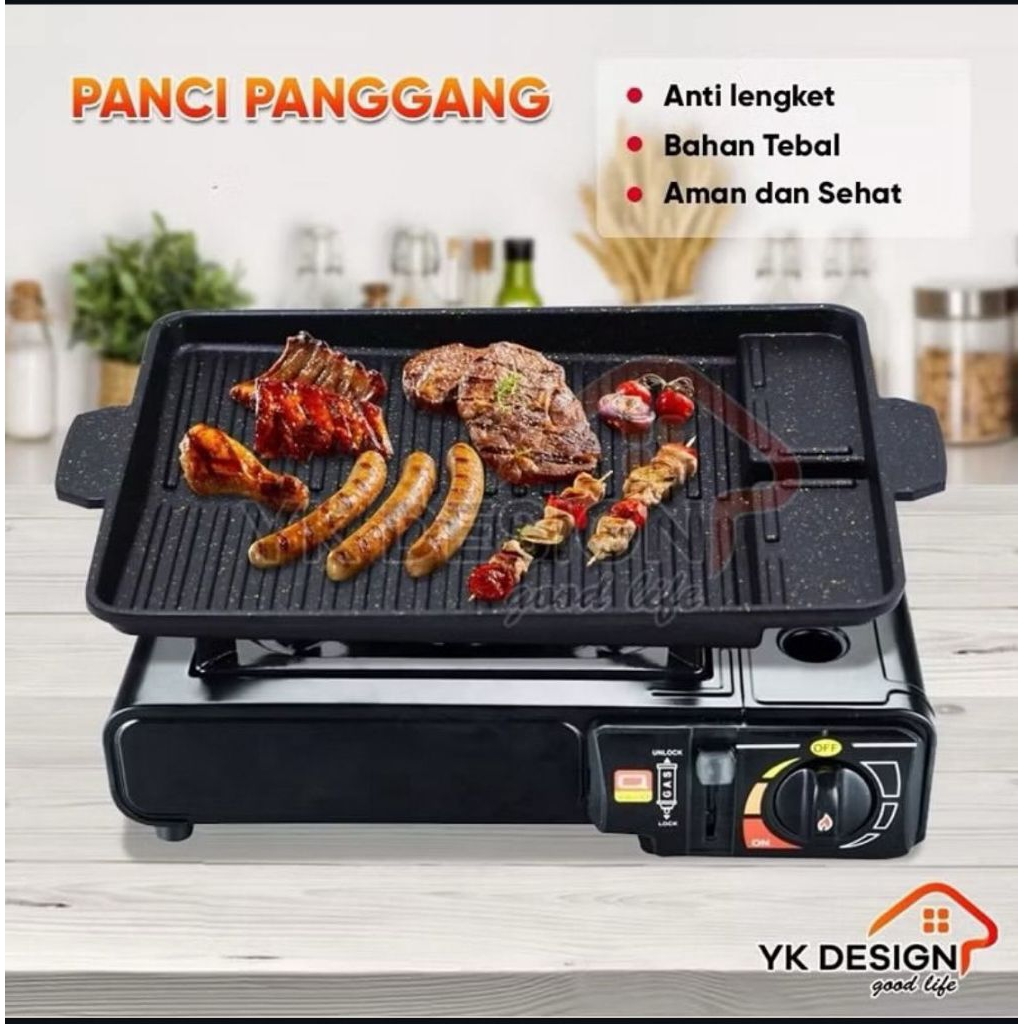 Grill fan persegi