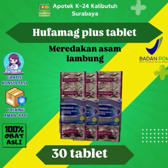 Hufamag Plus Tablet (30 tablet)