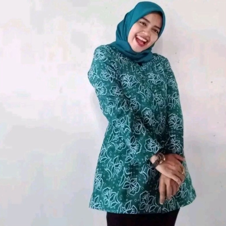 KODE L78F Baju PKK Nasional  Seragam PKK Baju PKK Nasional Atasan BATIK PKK nasional putik 5