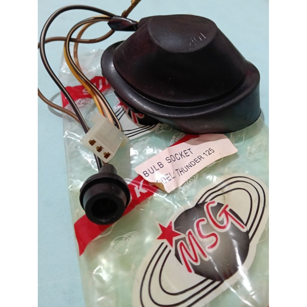 piting lampu depan thunder 125 fiting socket lampu thunder 125