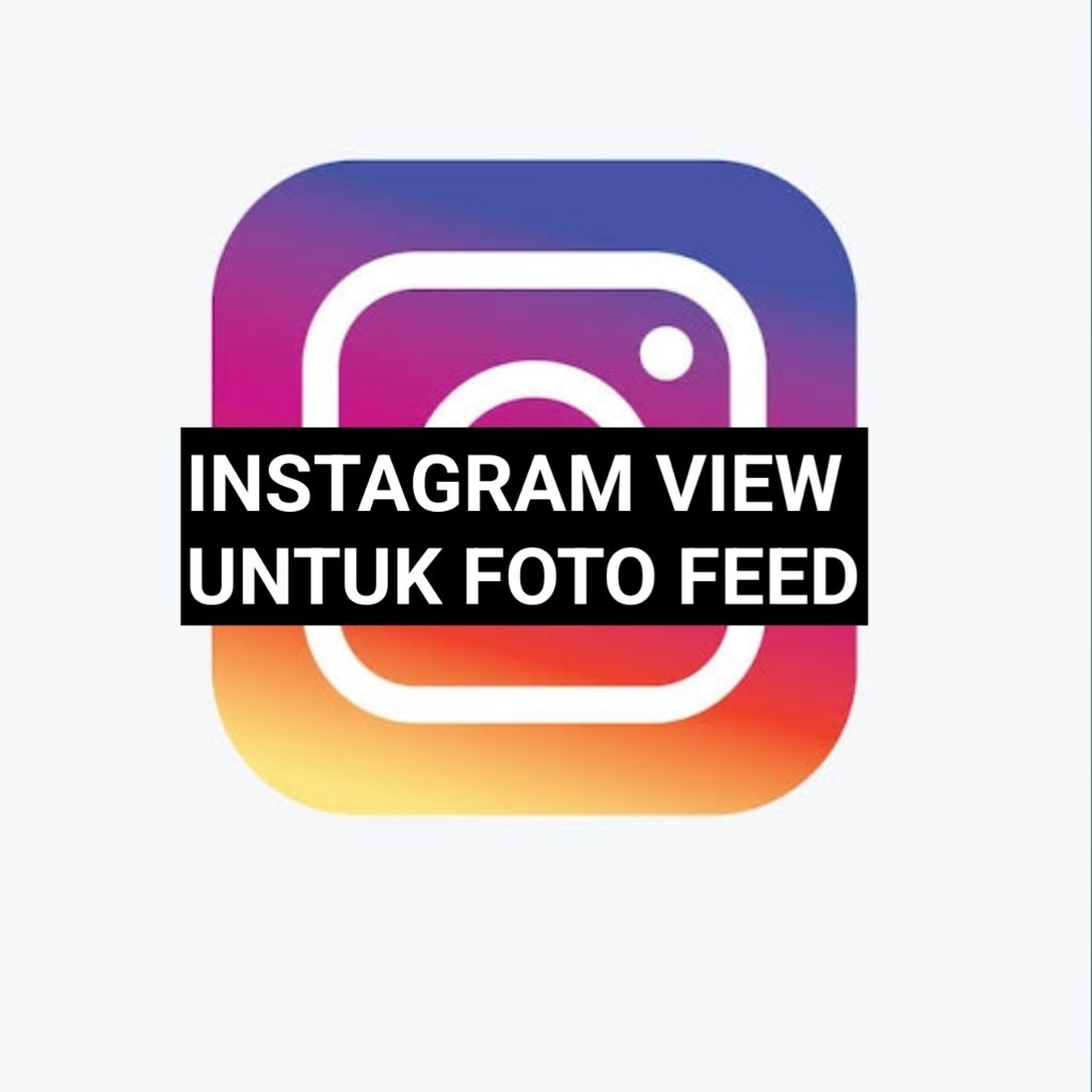 view instagram untuk foto feed
