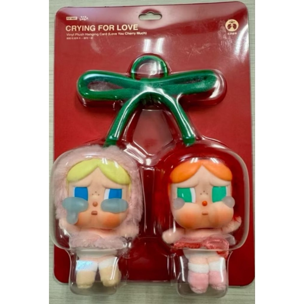 

(READY SIAP KIRIM) CRYBABY CHERRY CRAYING FOR LOVE ORI POPMART 1000% (NEW)