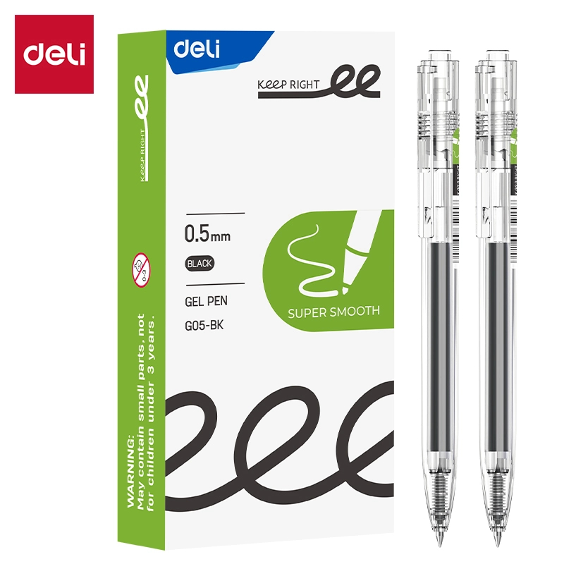 

Deli- EG05-BK Office Gel Pen 0.5