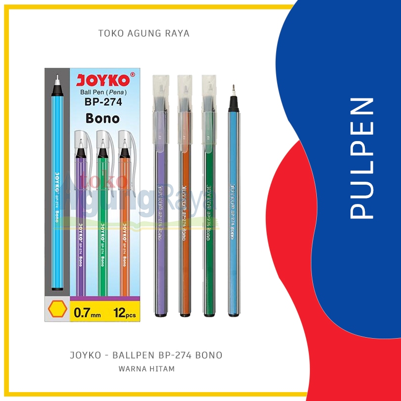 

[12 PCS/LSN] BALLPEN BP-274 BONO JOYKO