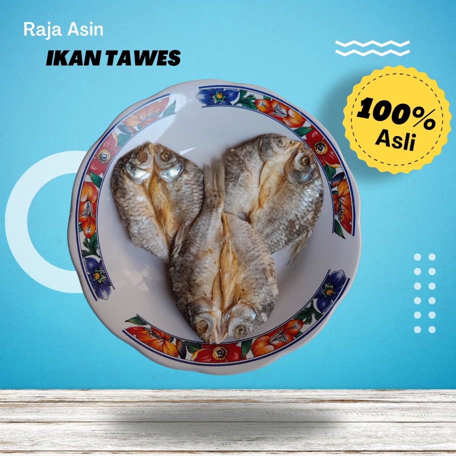 

IKAN ASIN TAWES (1kg, 500grm & 250grm)
