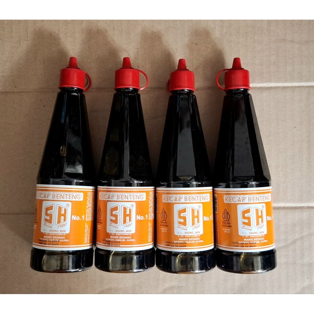

Kecap Manis Benteng SH Siong Hin 300 ml