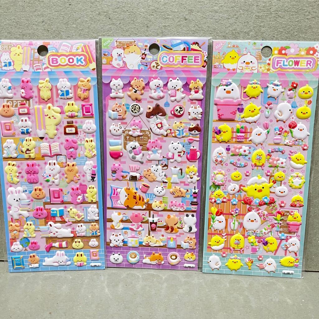 

Stiker Timbul Gambar : Bebek, Kucing, Kelinci