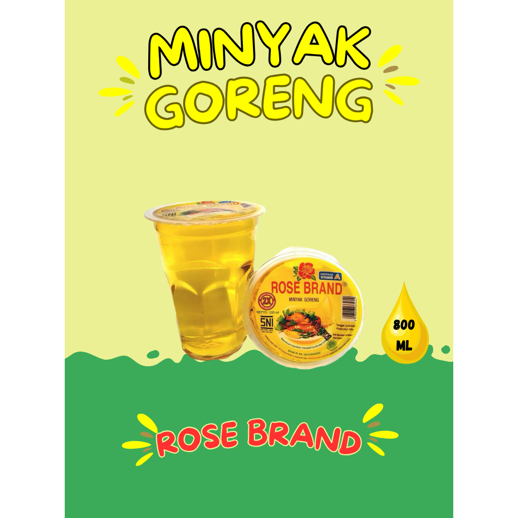 

Minyak Goreng Rosebrand 220ml