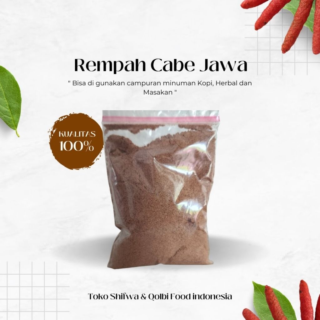 

Cabe Jamu Bubuk Cabe Jawa asli rempah untuk masakan dan minuman