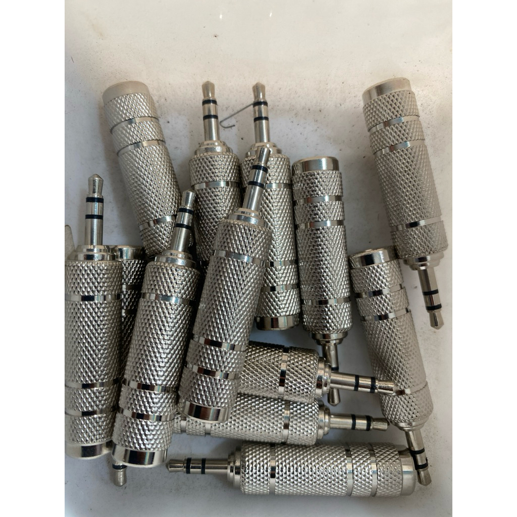 JACK SAMBUNGAN AKAI TO AUX STEREO / SAMBUNGAN AUX