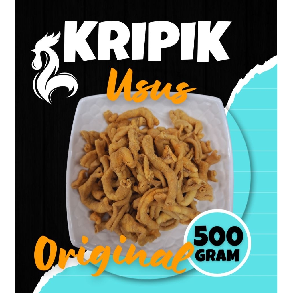 

Kripik USUS 500gr Original-kripik usus murah-gurih & renyah