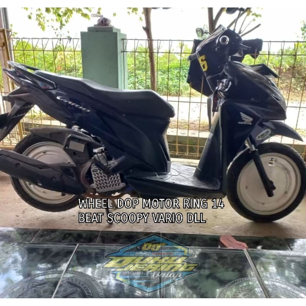 WHEEL DOP MOTOR RING 14 BAHAN ABS FREE BAUD wheeldop