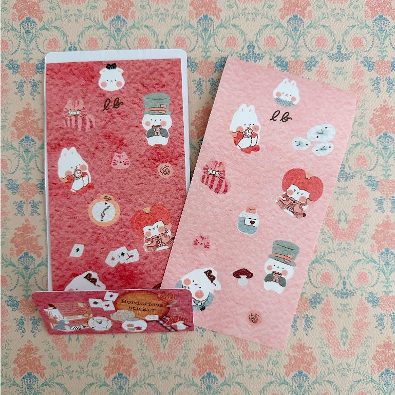 

Alice lost in wonderland sticker set