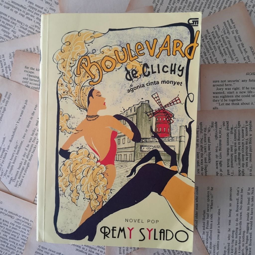 Novel BOULEVARD DE CLICHY 100% Original Seken