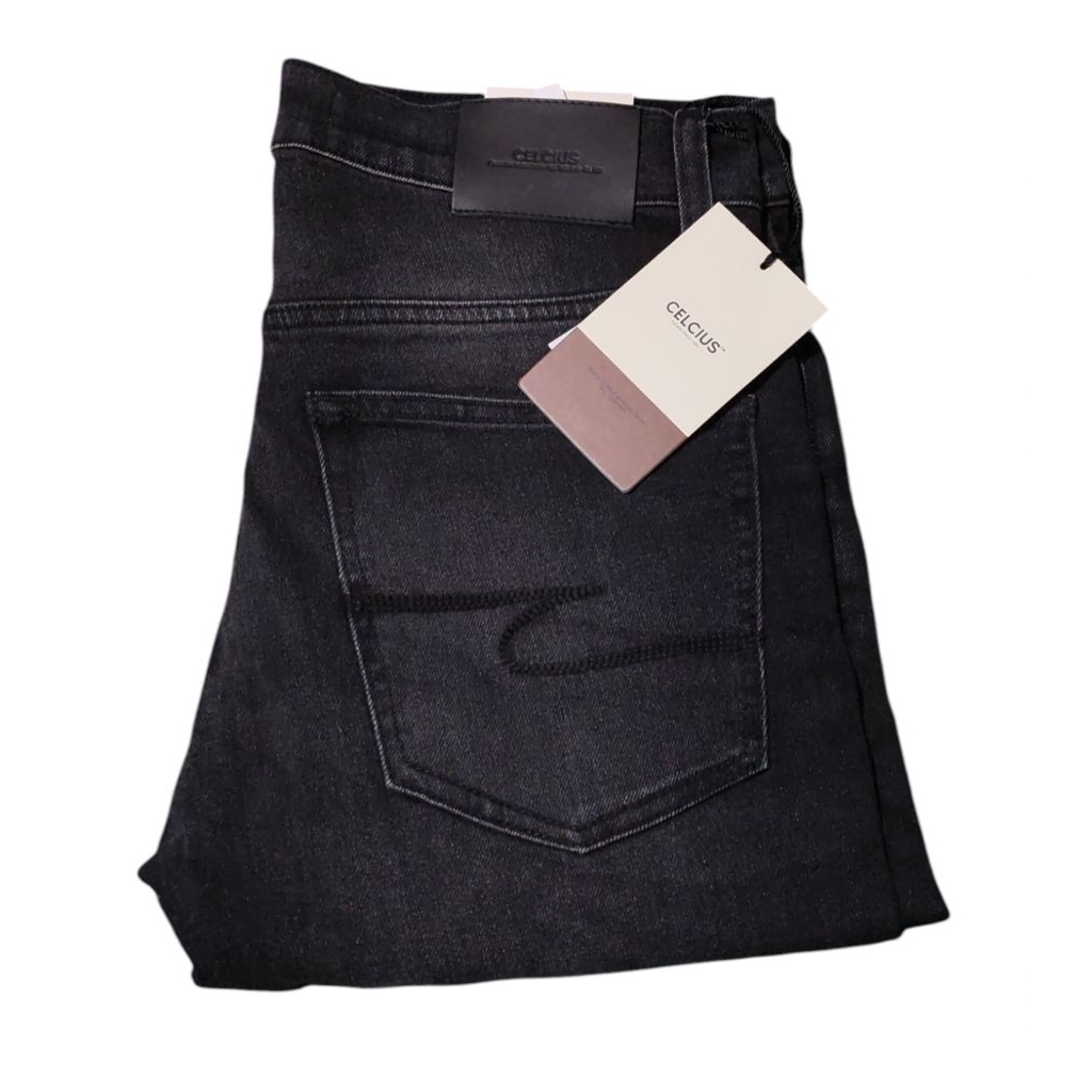 Celana Jean Pria Denim CELCIUS Slimfit original size 31,32