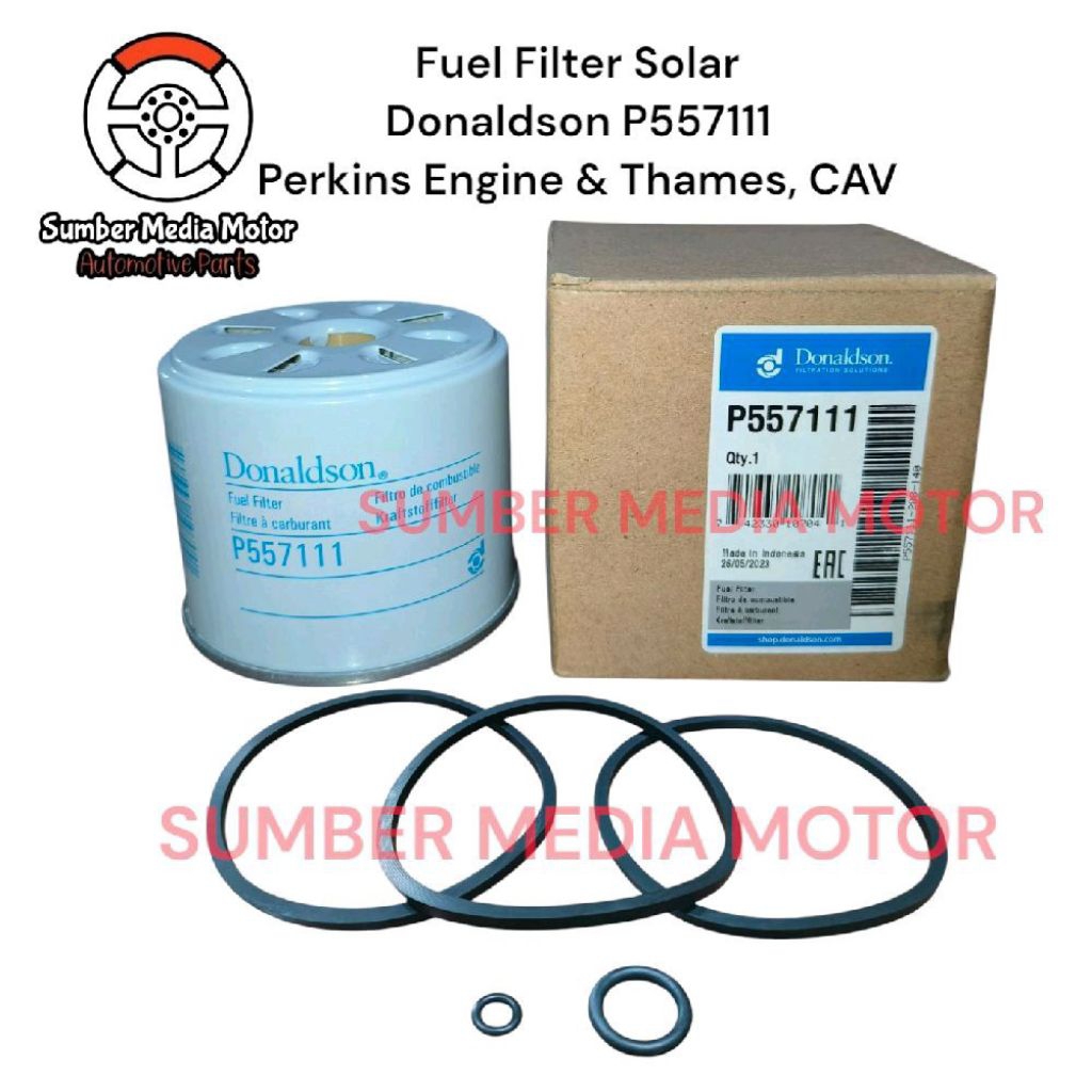 Donaldson Fuel Filter Solar P557111 & J8620296 & FC-1702 Perkins Engine / Thames, CAV