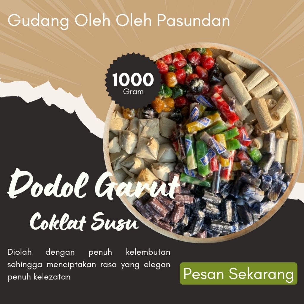 

Dodol Original Coklat Susu Cemila Manis Legit Lezat Gurih Cemilan Enak Khas Oleh Oleh Garut Aduhaii Goyang Lidah