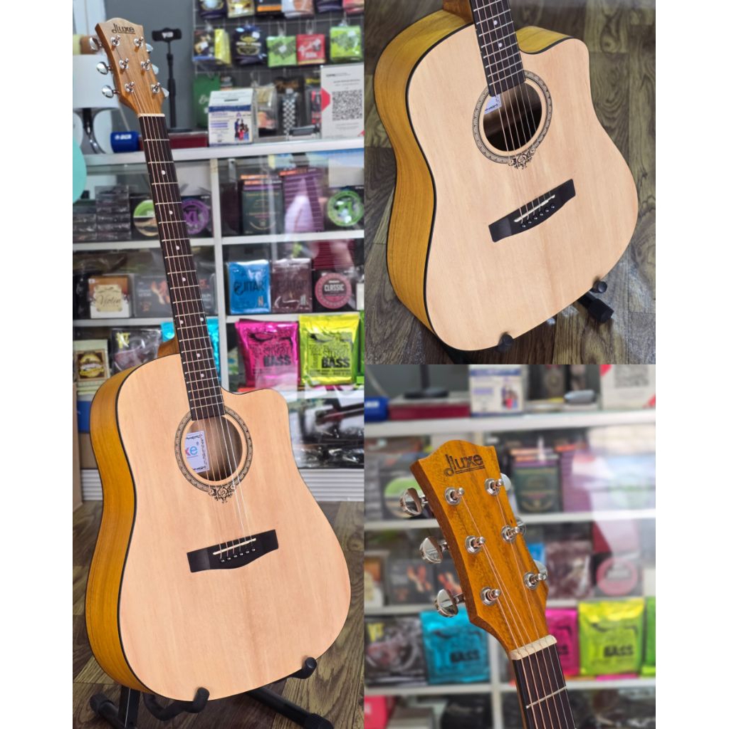 Gitar Akustik Original Dluxe DW - 100 - Gitar Dluxe DW - 100 Akustik