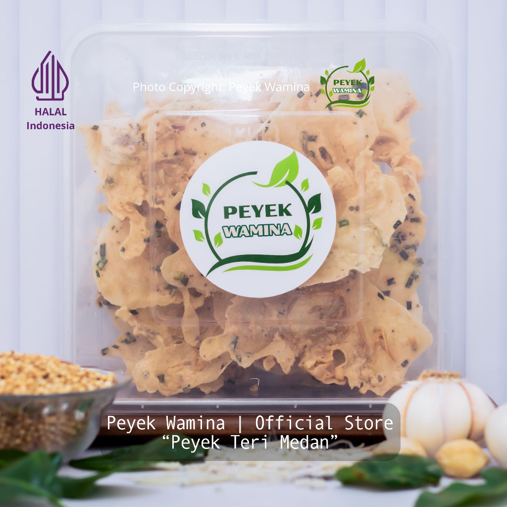 

Rempeyek Teri Medan (Kemasan Box 300gram)