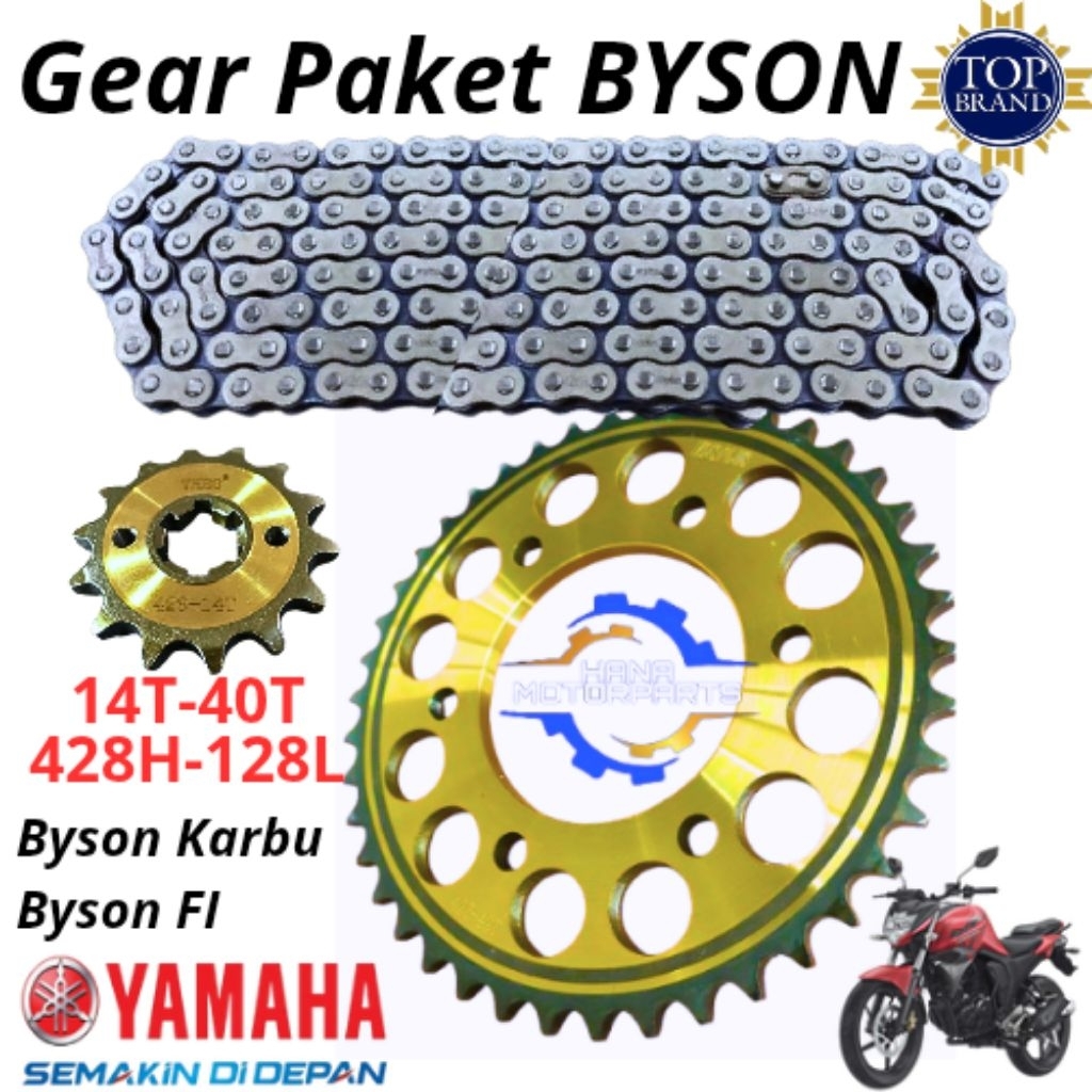 GEAR SET GIR GEAR PAKET BYSON KARBU BYSON F1 MOTOR TERMURAH