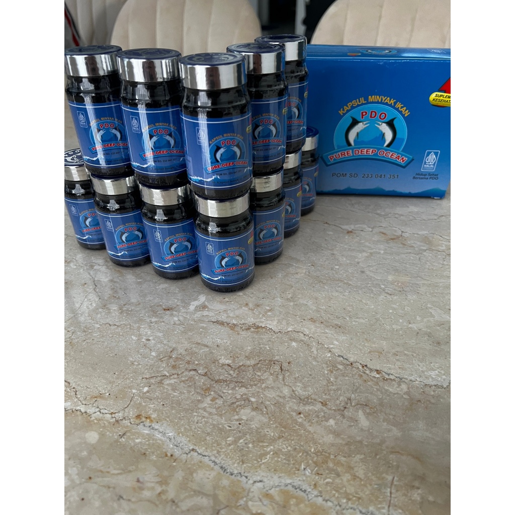 MINYAK IKAN PDO (PURE DEEP OCEAN) KAPSUL (LUSINAN)