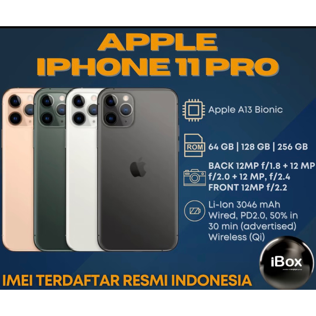 Iphone 11 pro 128/256