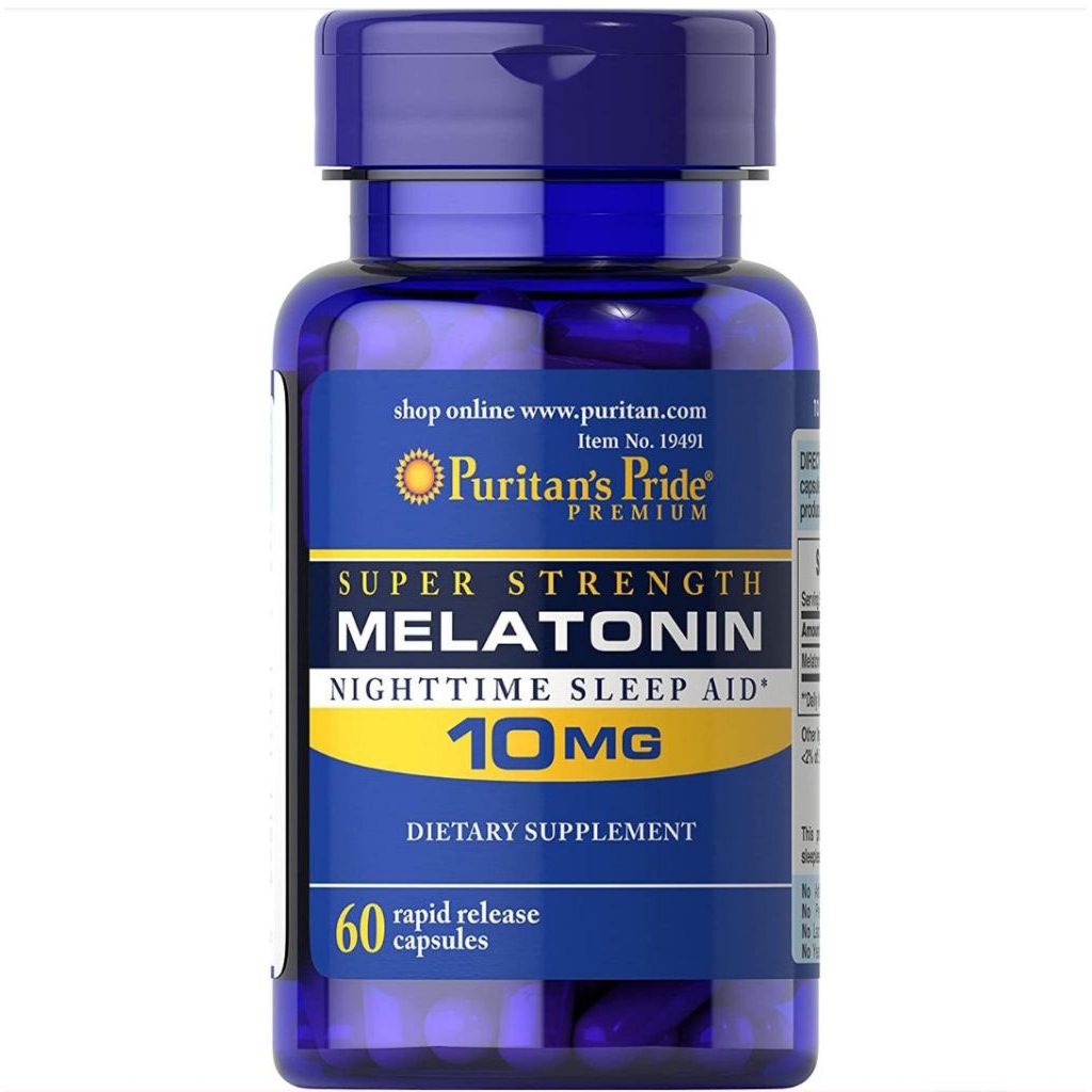 MELATONIN | Melatonin 10mg Puritan's Pride | Melatonin Sleep Aid
