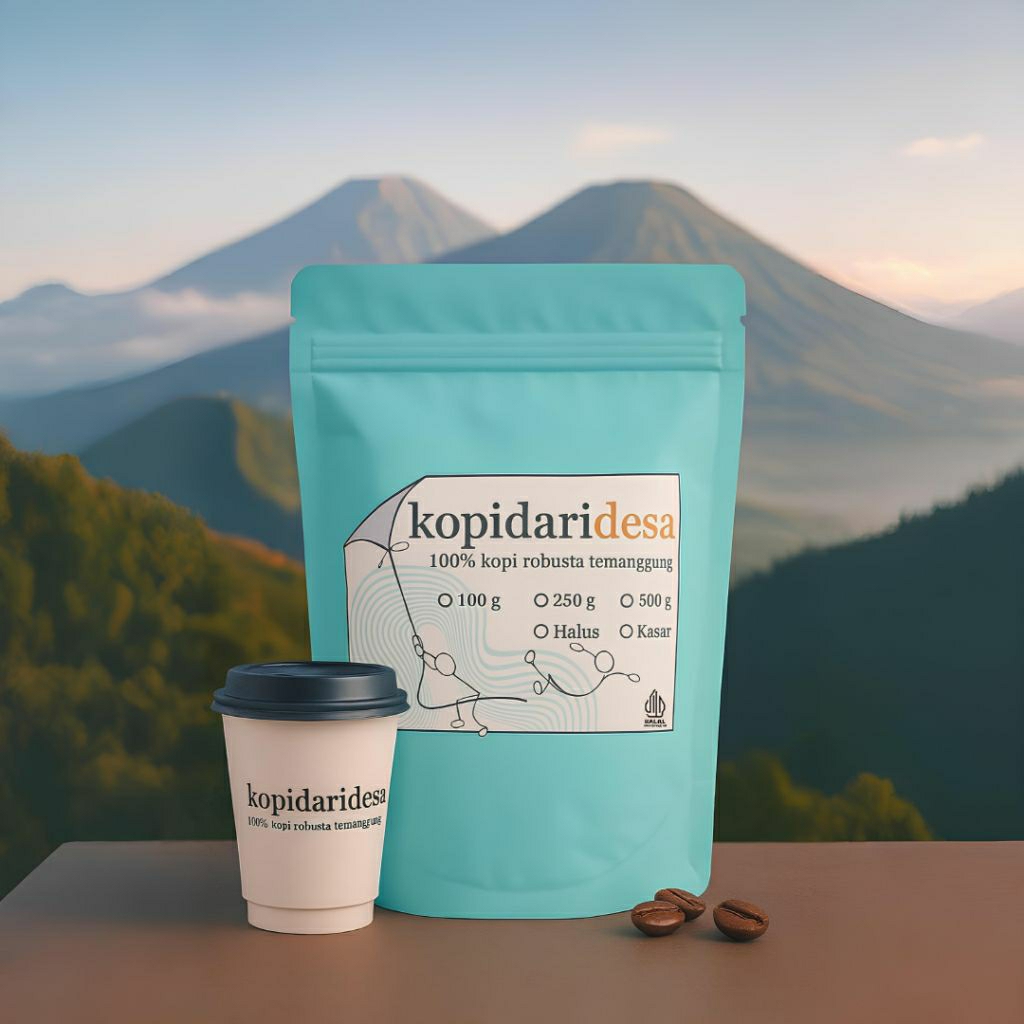 

Kopi Robusta Temanggung 100% Murni - 250gr