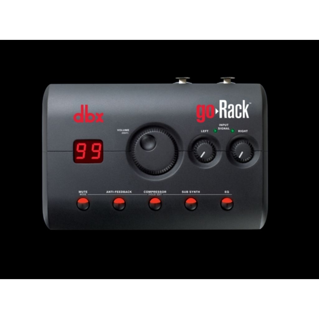 DBX Go Rack Anti Feedback Processor Original