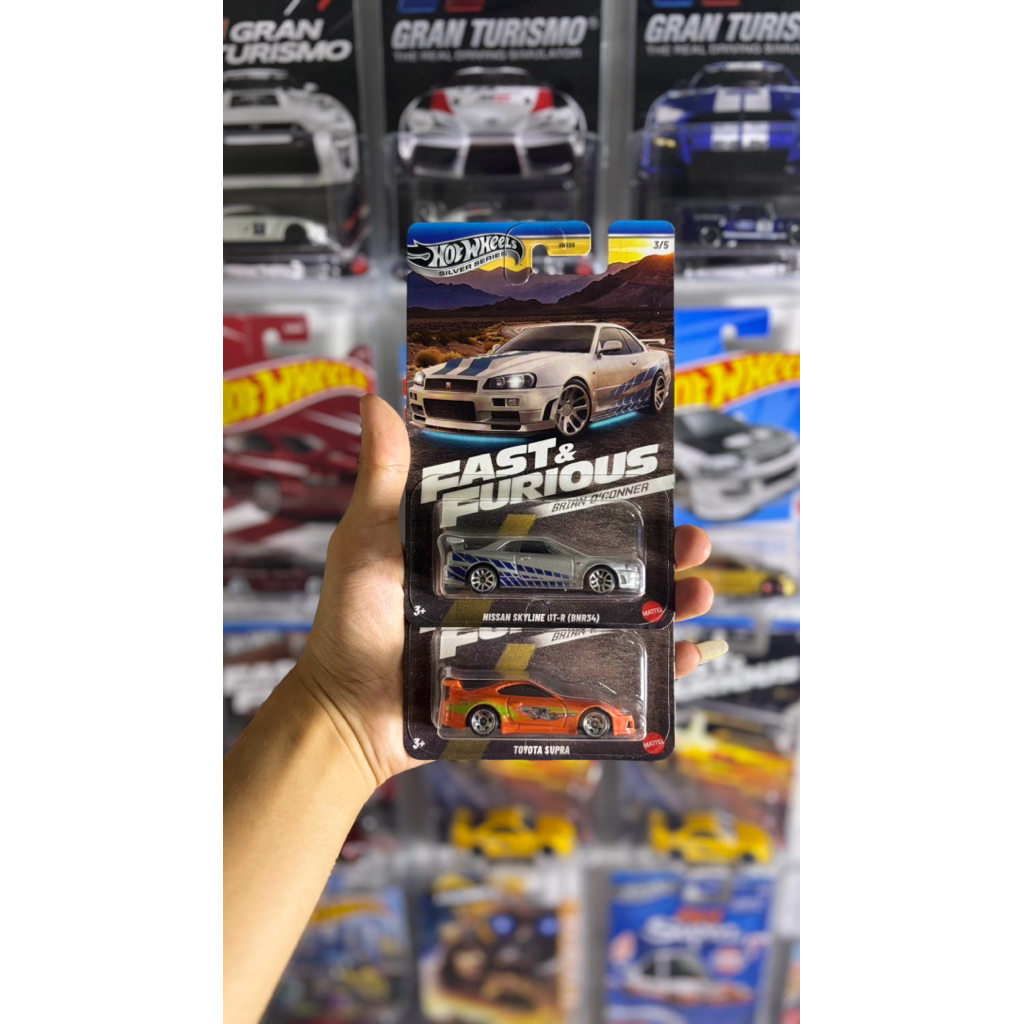 Hotwheels Hot Item Paket Hemat Toyota Supra,R34,Godzilla,Civic Murah