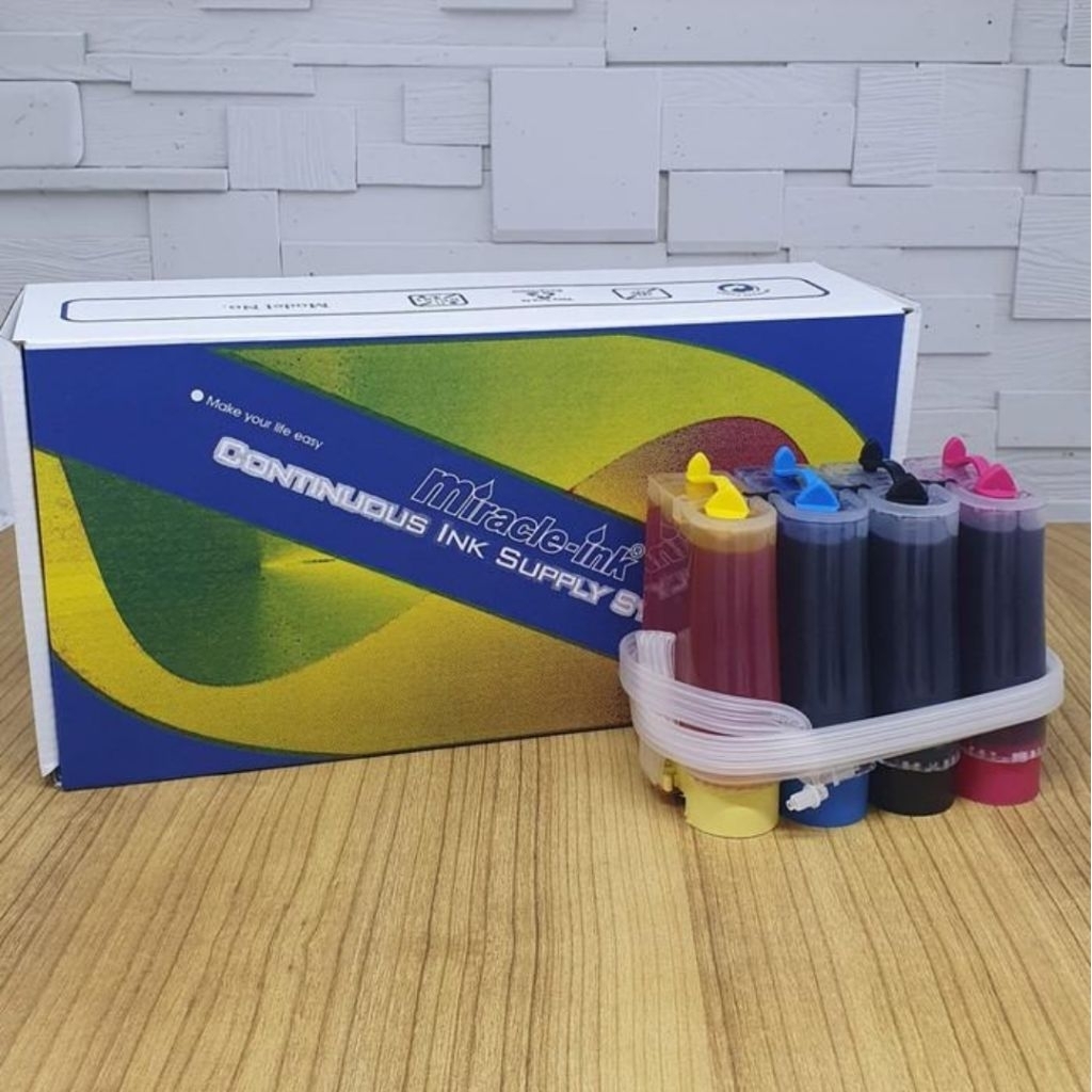 Infus Canon / Ciss Canon / Tinta infus Canon Miracle 4warna