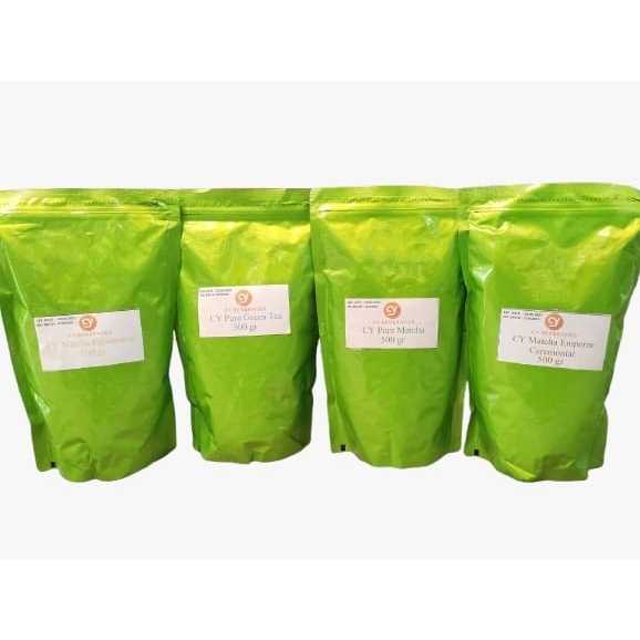 

CY Matcha Pure Powder 500Gr / CY Matcha Murni Tanpa Campuran 500 Gram