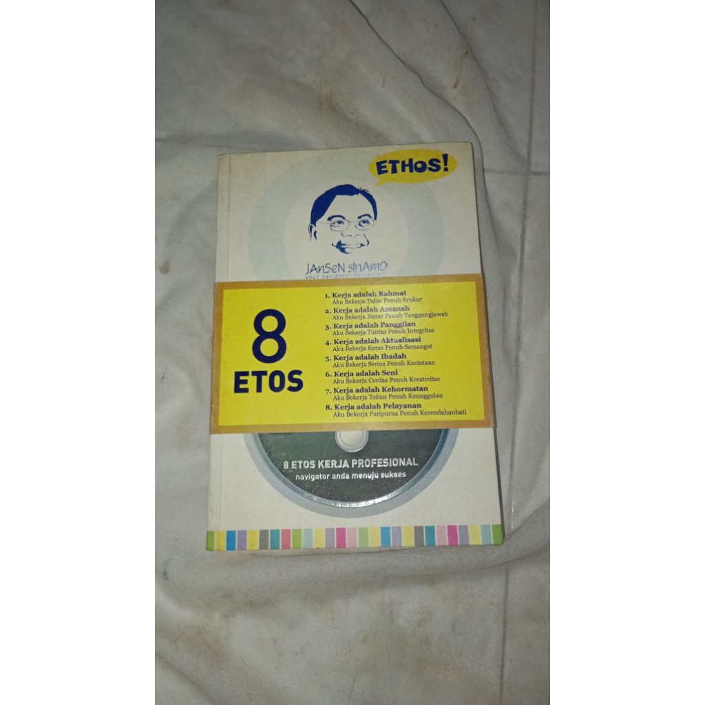 Buku 8 Etos Kerja Profesional Karya Jansen Sinamo