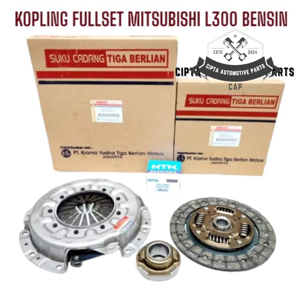 KOPLING SET L300 BENSIN - KOPLING FULLSET MITSUBISHI L300 BENSIN - KAMPAS KOPLING SET L300 BENSIN