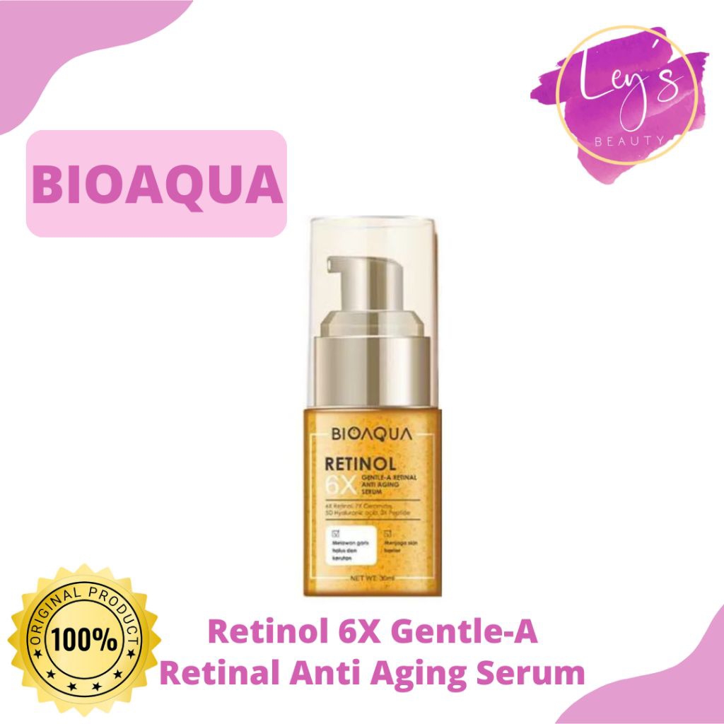 Bioaqua Retinol 6x Gentle-A Retinal Anti Aging Serum
