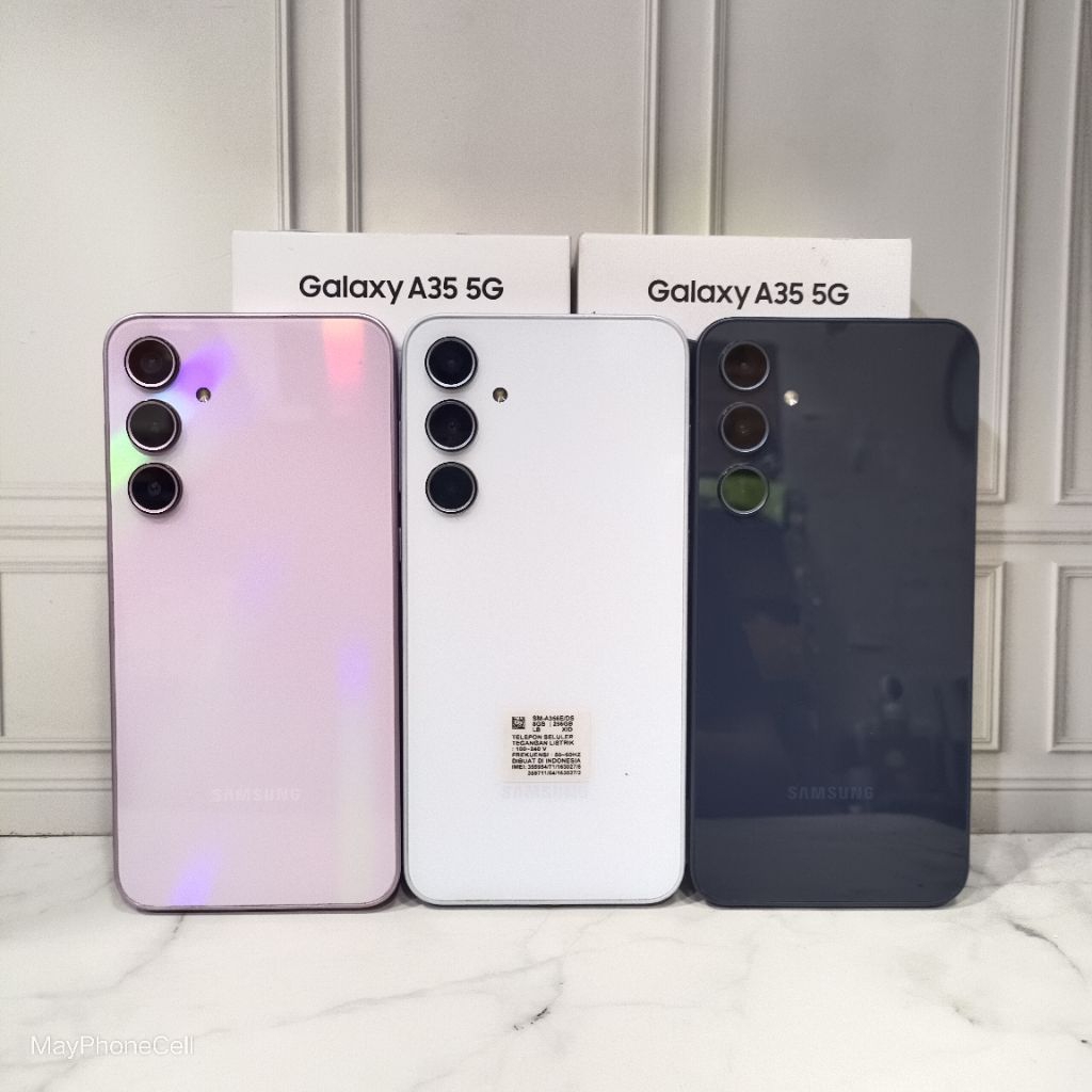 Samsung A35 5G 8/256 GB Handphone Second Bekas Fullset