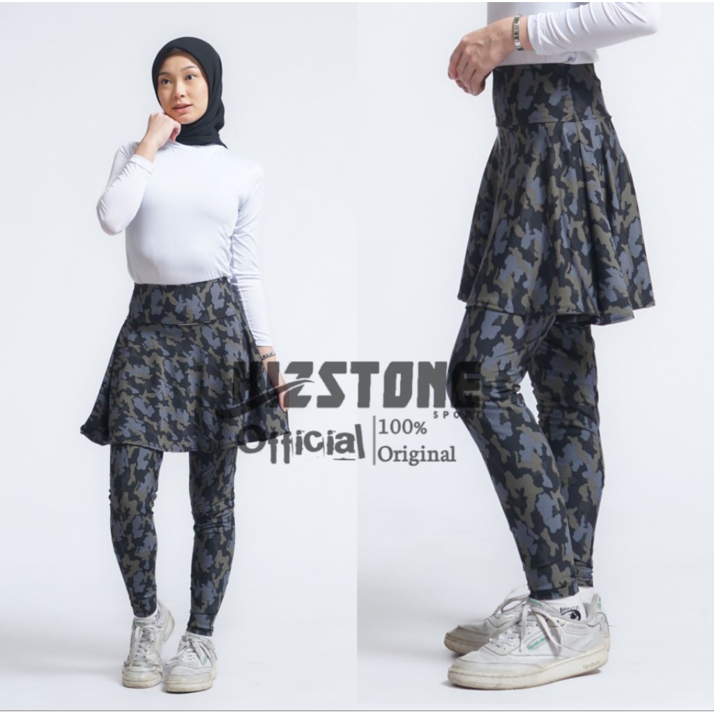 Celana Rok Olahraga Wanita | Legging Rok Olahraga Wanita | Legging Rok Skirt Sport