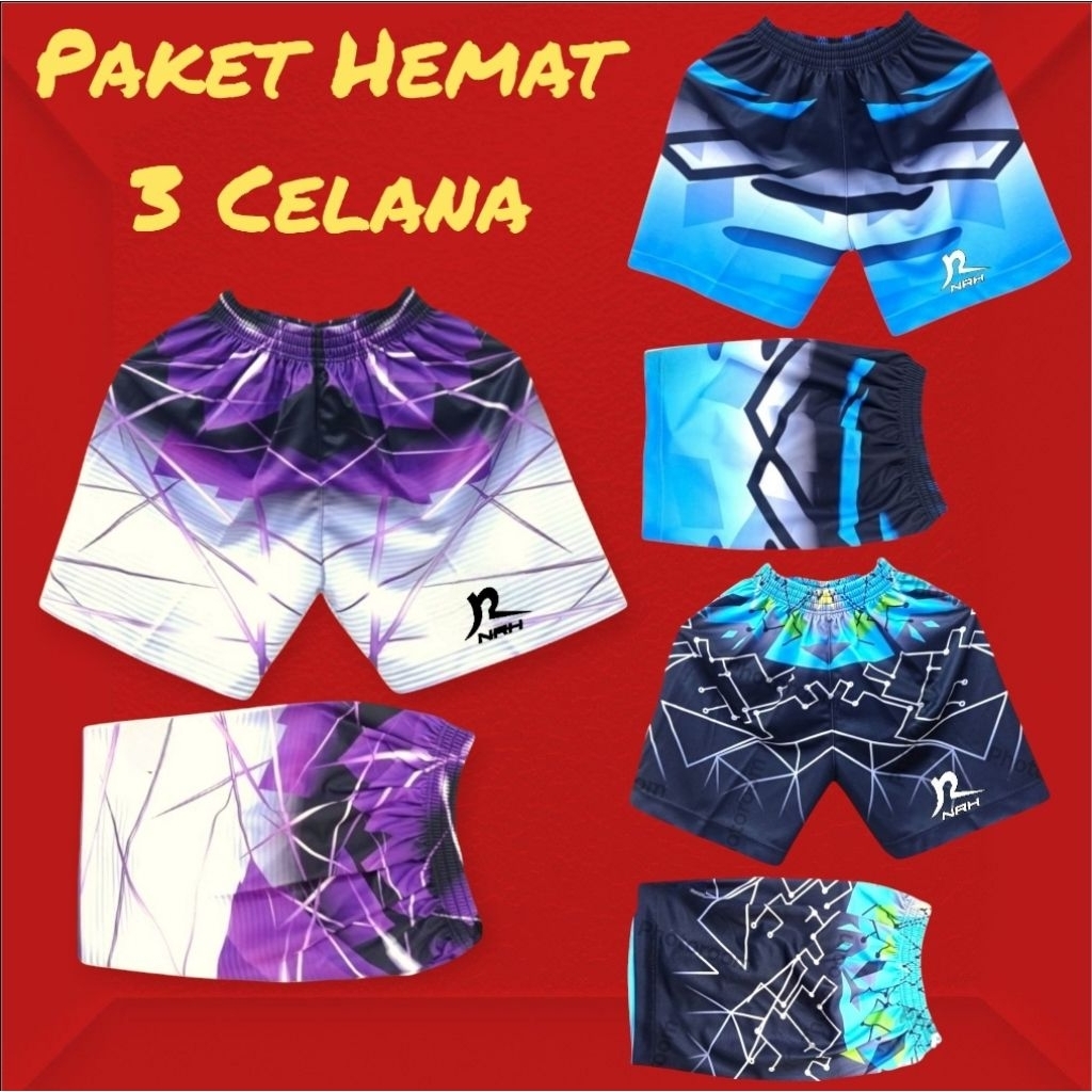 PAKET HEMAT CELANA VOLI FULL PRINTING VOLI FULL PRINTING TARKAM VOLI FULL PRINTING PAKET HEMAT CELAN