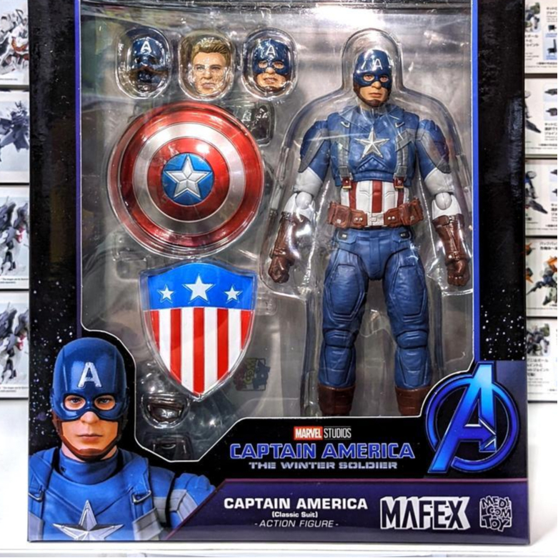 Mafex 220 Captain America The Winter Soldier - Classic Suit