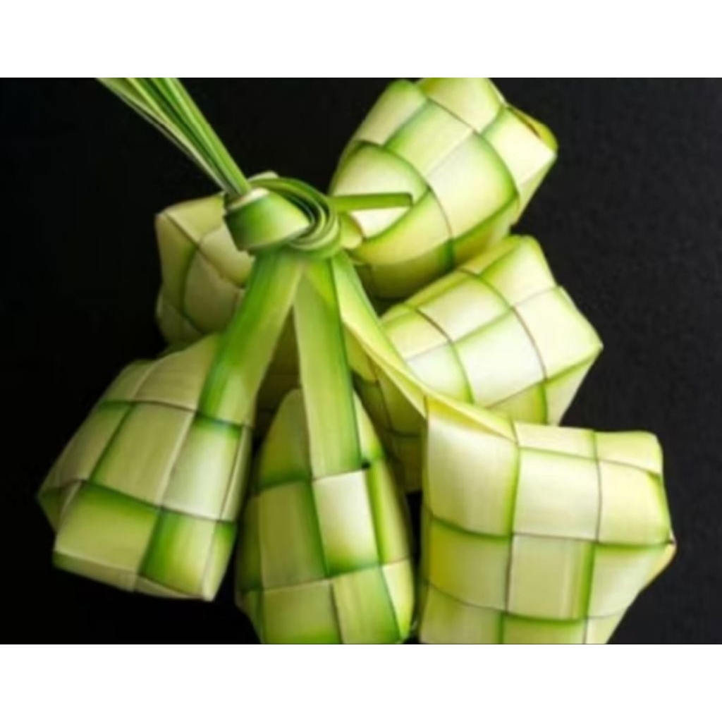 

cangkang ketupat 10 pcs /ketupat kosong/daun kelapa muda