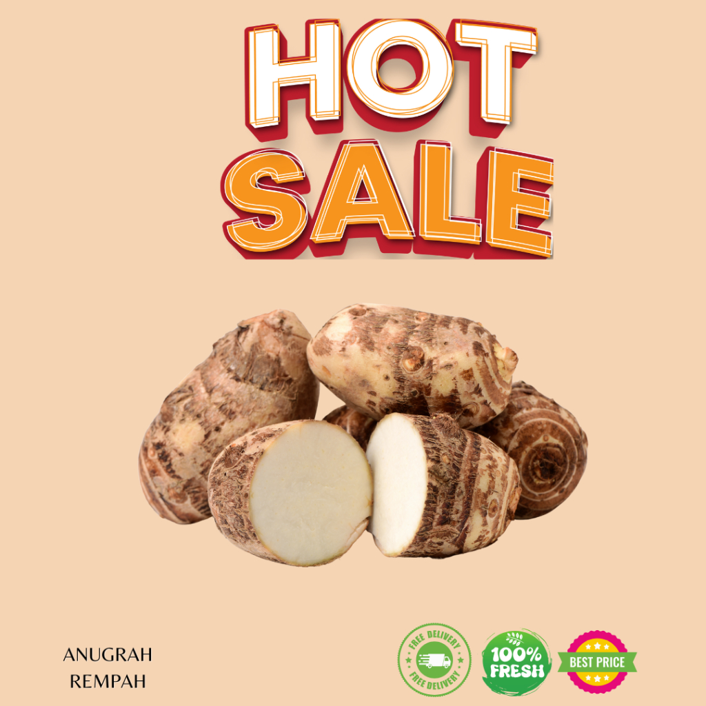 

Talas Bogor 500 Gram - 1 Kg ANUGRAH REMPAH