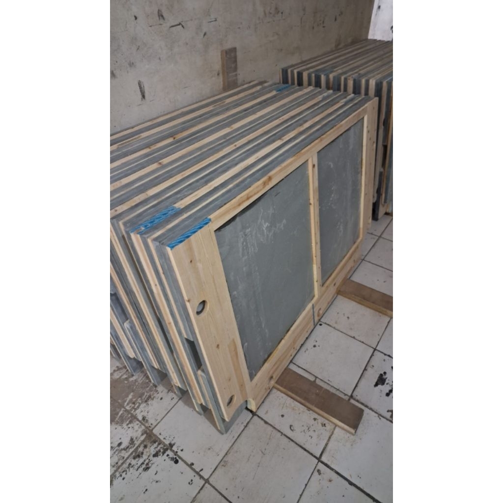 Batu Hitam/Marmer Hitam/Slate Stone 9 ft Impor Meja Billiard