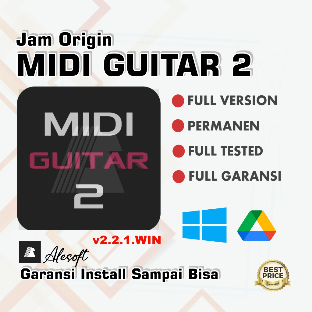 Jam Origin Midi Guitar 2 Full Version WIN + Video Cara Install