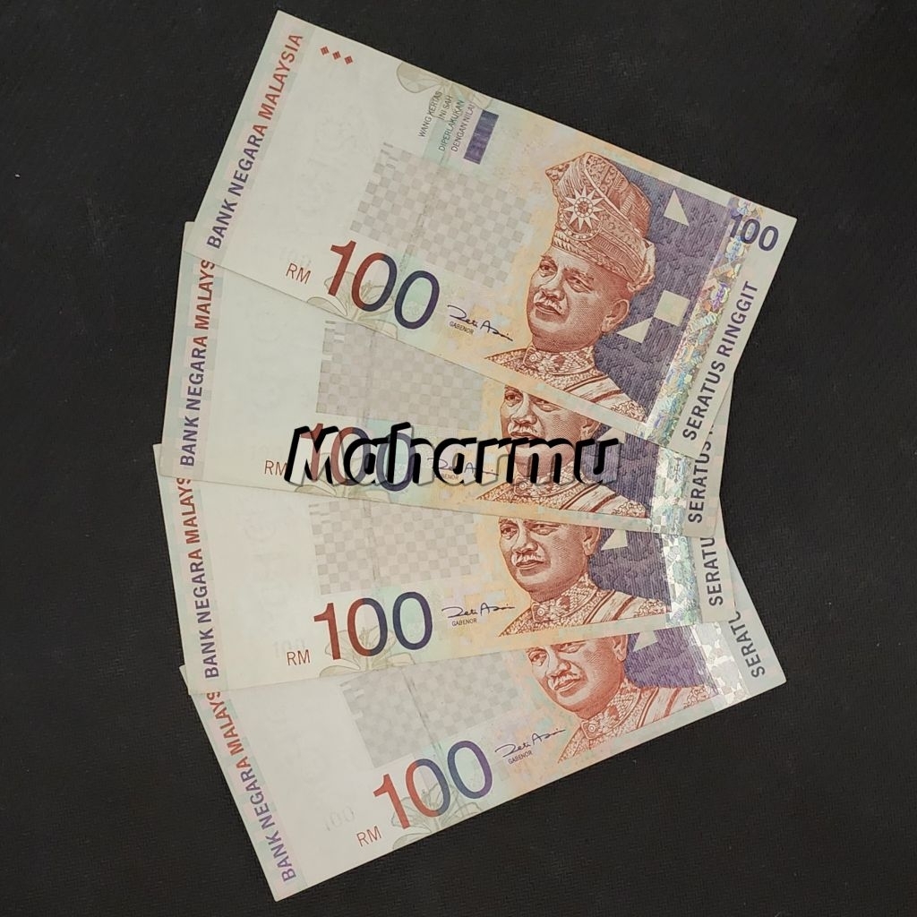 Malaysia Ringgit Uang Asing Kuno 100 Ringgit Limitied Series