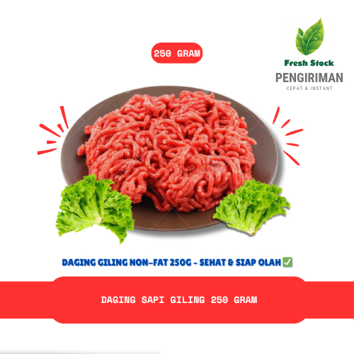 

DAGING GILING NON FAT 20 GRAM | FreshStock